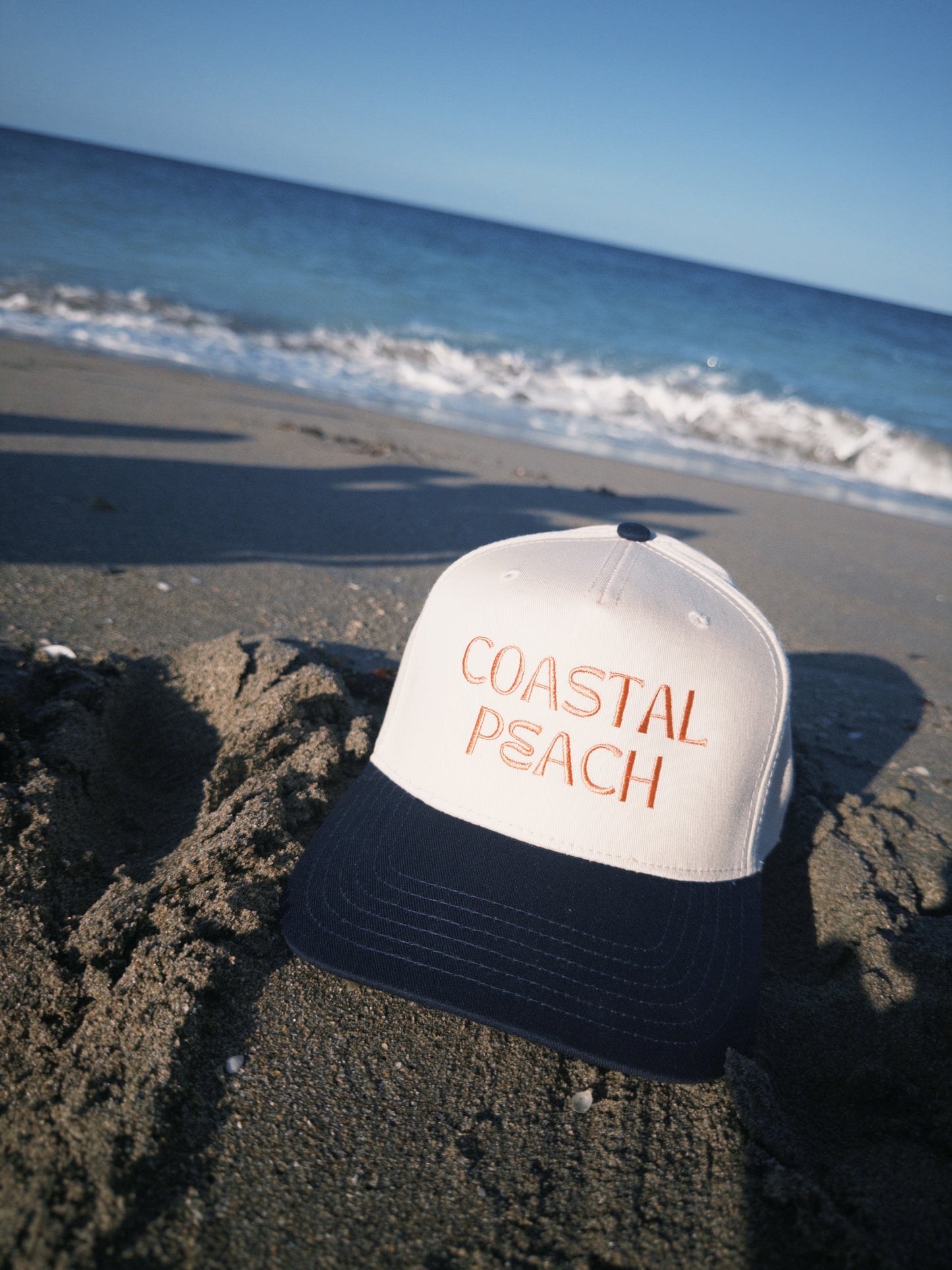 Coastal Peach Hat
