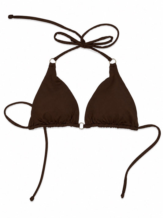 Coconut Espresso Triangle Top